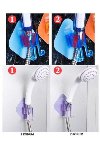 SAVORYHOME Ttkmuz Shower Head and Fiber Hanger Holder