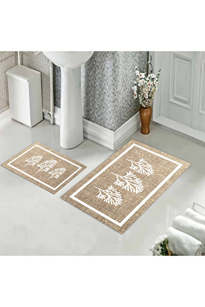 Evmila Set de covorașe de baie moale și durabile, imprimat cu model - Se poat...