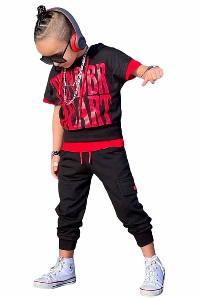 uz shop Boy's Summer 3-Piece Set