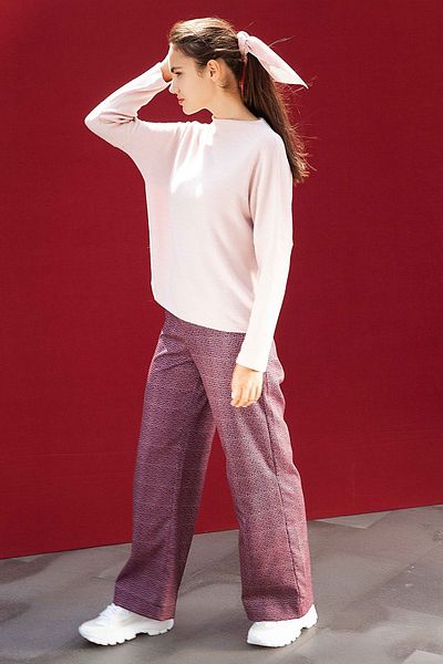 Akel Women's Navy Blue Trousers 152.00.60.02.02.153.03 TALIN PANTS