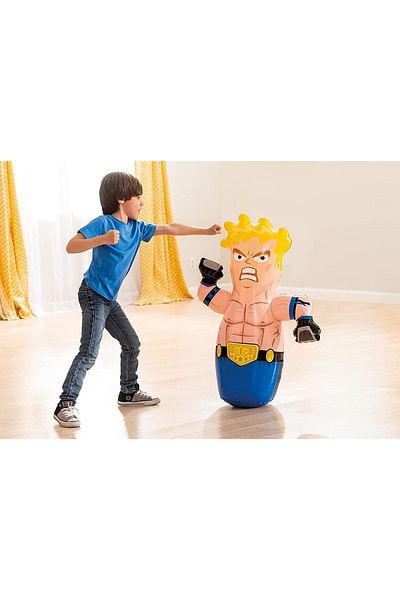 Tower Toys Intex Wrestler Boxer Hacı Doesn't Lie Down Shoot If You Can Make Hacı Don't Lie Down Who Can Make Him Lay Down?