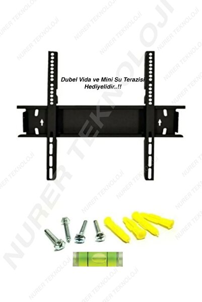 Nurer Teknoloji Tüm Markalar Ile Uyumlu Televizyon Duvar Asma Aparatı 42-58 A...