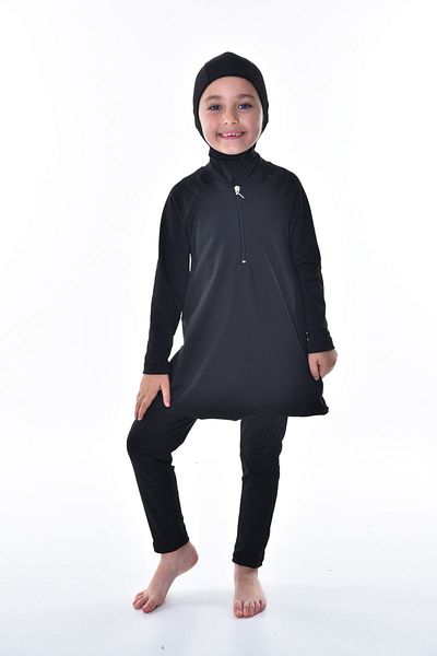 Rs Ramuni Girl's Poppy, Hijab, Dress Closed Swimsuit