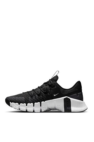 Nike Siyah - Gri - Gümüş Erkek Training Ayakkabısı DV3949-001 FREE METCON 5