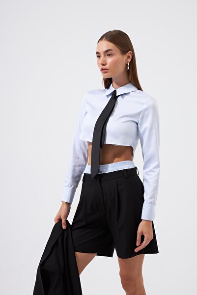 NOK İSTANBUL Cool Mode Serisi Boxer Bel Bantlı Bermuda Şort Siyah