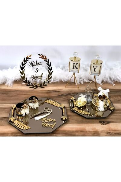 Denseden Tavă pentru inele de logodnă Tavă pentru inele de logodnă pentru mir...