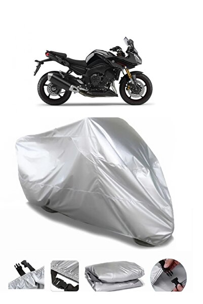 AUTOLION Yamaha Fazer 8 - مشمع رمادي ABS للدراجات النارية