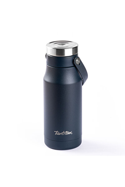 Tantitoni زجاجة ترمس بطبقة مزدوجة باللون الأزرق الداكن - 500 مل