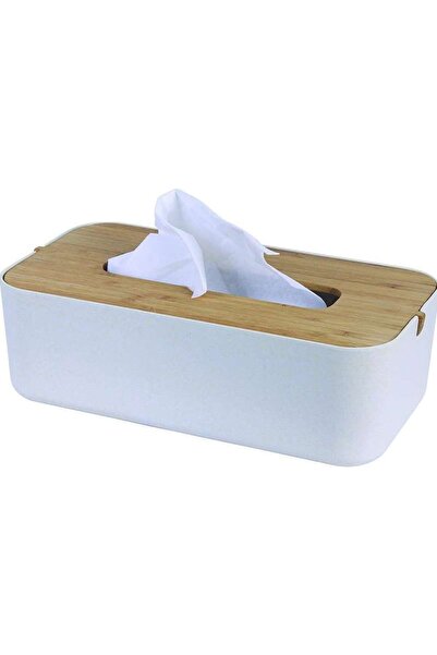 Lexon Zen Lh43w8 Tissue Box Peçetelik Beyaz