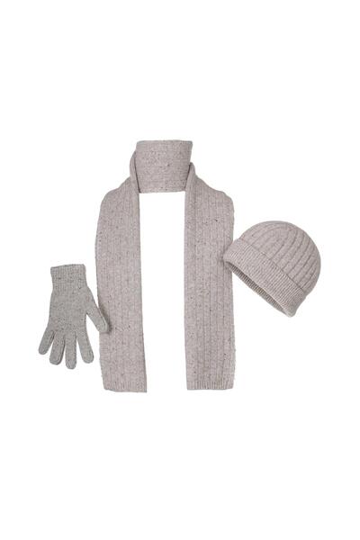 Fonem Unisex Leysa Üçlü Set FO 3092 Bej