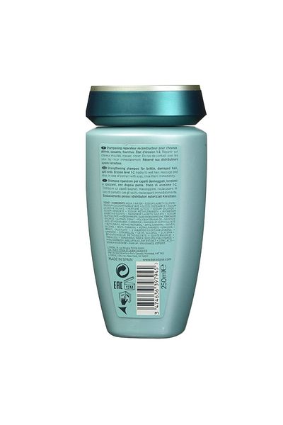 Kerastase 250 ml - Resistance Bain Force Architecte - Damaged Hair Reconstruction Strengthening Shampoo