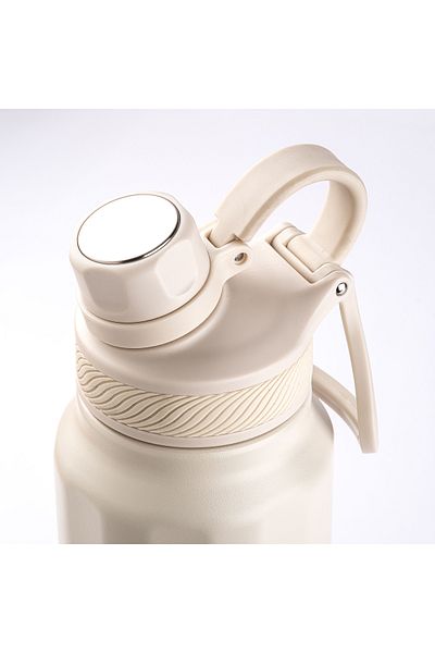 Tantitoni White Double Layer Thermos 945ML - 020-01