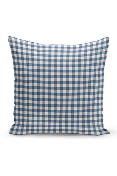 Bertille Home Husă de pernă cu imprimare digitală de culoare solidă