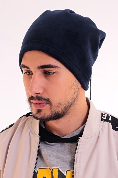 lovebox Чоловіча темно-синя полярна шапка, яка може використовуватися двома різними способами, полярний комір