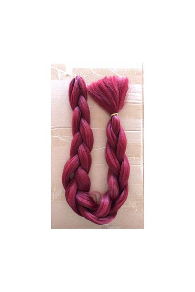 X-Pression Synthetic Hair For African Braid And Rasta 165gr 210cm Red Bug