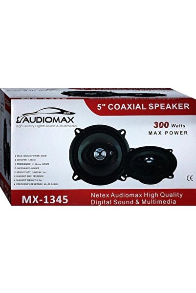 AUDİOMAX Audıomax Mx 1345 Oto Hoparlör 13 Cm
