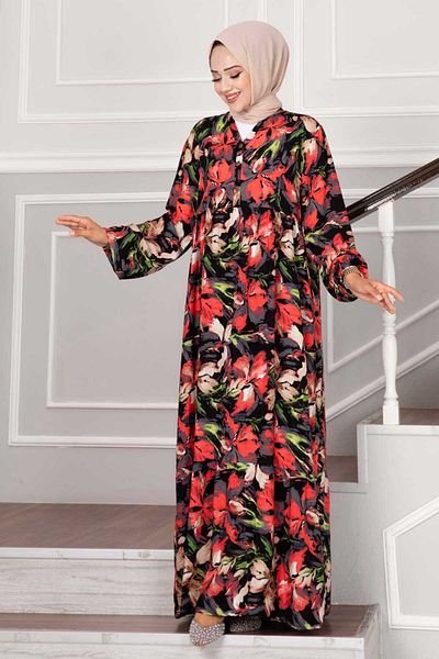 EBRUTESETTÜR Pink Fulya Viscose Dress