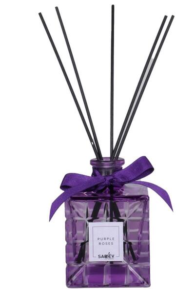 Sarev Purple Roses Reed Diffuser/çubuklu Oda Kokusu