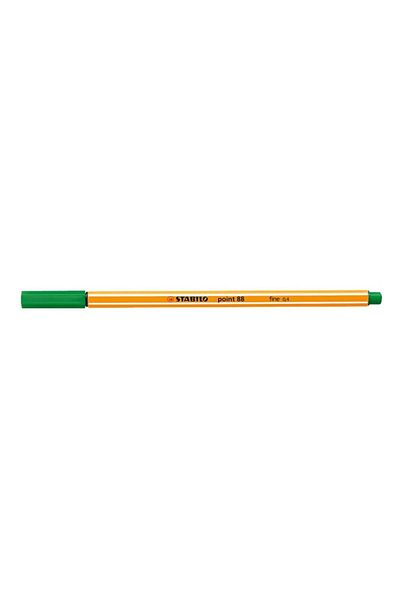Stabilo Green 0.4 Mm Felt Tip Pen - 88/36 (5 Pieces)