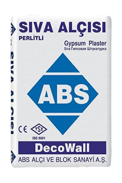 ABS Sıva Alçısı Tadilat Tamirat Alçısı 5 Kg