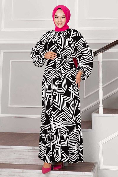 EBRUTESETTÜR Patterned Asal Dress