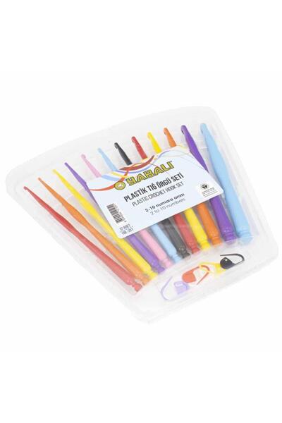 Yabalı Plastilk Saplı Tığ Seti 12li
