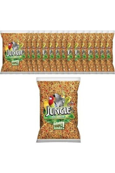 Jungle Muhabbet Kuş Yemi 500 Gr. ( 10 Adet )