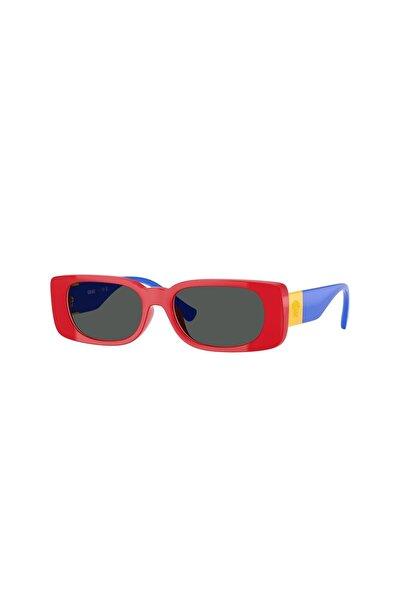 Versace VEJR4003U5O65/87 Çocuk Güneş Gözlüğü Kırmızı Kemik Çerçeve Füme Lens ...