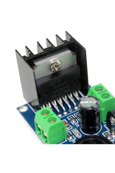 StoreX Tda7297 2x15w Maksimum Güç Stereo Çift Kanal Anfi Devresi - Ses Yükseltici, Dc 12v Giriş