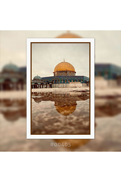 Plexit Filistin Baskılı Ahşap Tablo