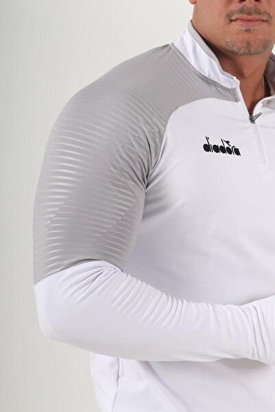 Diadora Premium φόρμα προπόνησης Single Top White