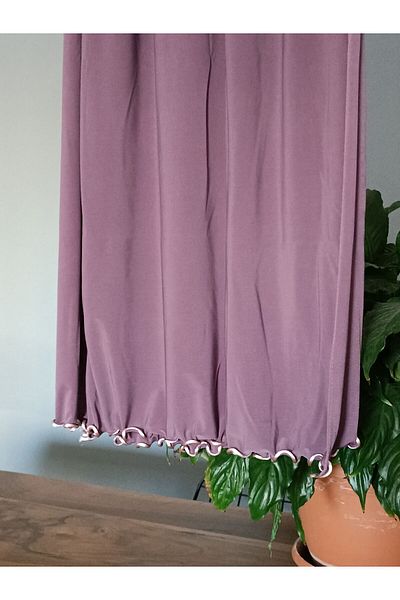 Blotch Premium Lycra Light Lilac Color Lycra Sandy Jersey Shawl