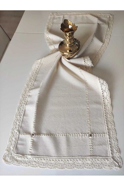 denizli hatırası 55x140 cm Cendere Καφέ Χάντρες Runner