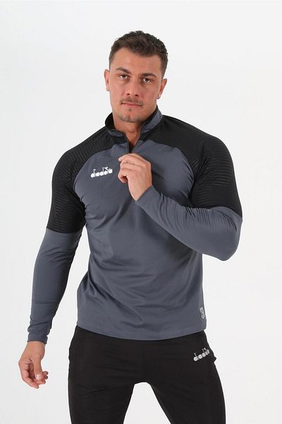 Diadora Premium φόρμα προπόνησης Single Top Anthracite