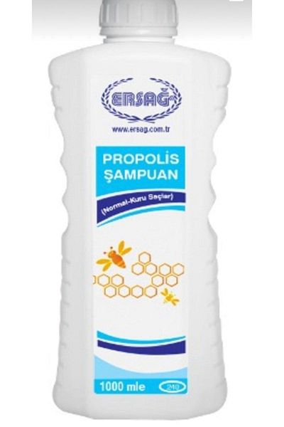 Ersağ 1 Lt. Cure Hair Shampoo with Propolis - Normal