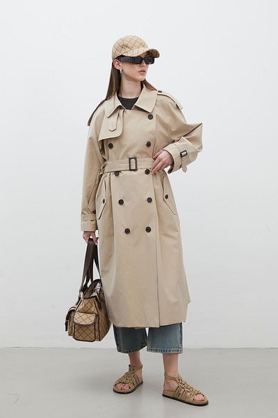 Manuka KOPENHAG OVERSIZE TRENCHCOT CAMEL
