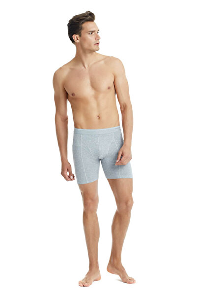 Blackspade 9216 Men's Long Retro Boxers - Pack of 2, 92% Cotton, Tender Cotton
