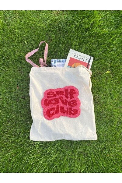 Hobihanem Tuhafiye El Yapımı Desenli Punch Çanta