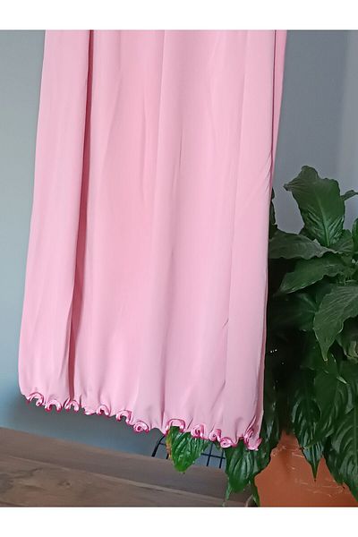 Blotch Premium Lycra Candy Pink Color Lycra Sandy Jersey Shawl