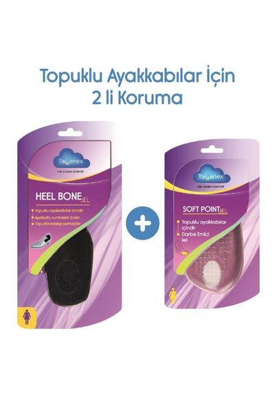 TABANEX Topuklu Ayakkabılar Için 2'li Koruma