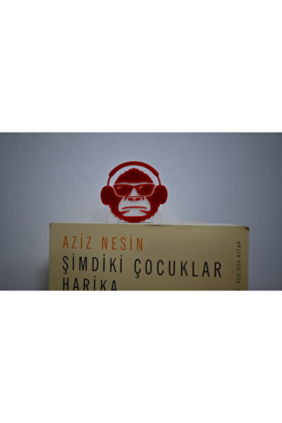 MOD10 İsme Özel Kitap Ayracı Maymun