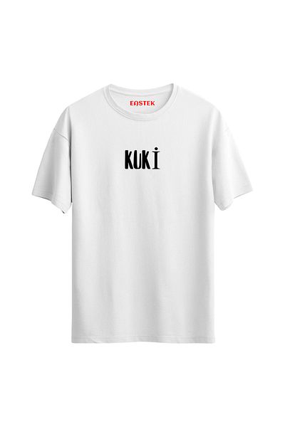 Açık Garaj Unisex KUKİ Printed Regular T-shirt