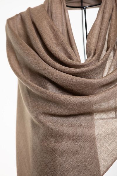 CASHMERE AND SİLK MAWLANA 85% Cashmere 15% Silk Flat Shawl
