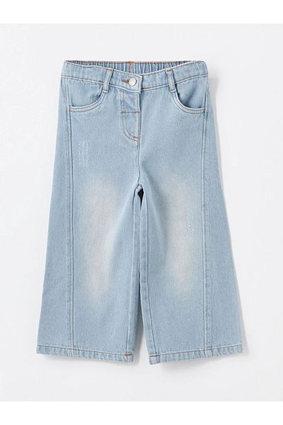 LC Waikiki LCW Baby - Basic Elastic Waist Jean Pants for Baby Girl