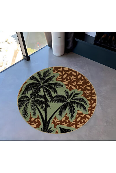 Rugs Modern Halı مجموعة الشكل، سجادة قاعدة منسوجة بتفاصيل مستديرة ومتعددة الأ...