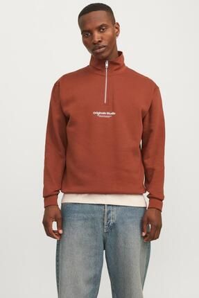 Jack Jones Jorvesterbro Sweatshirt Quarter Z p Hn Noos Fiyat Yorumlar Trendyol