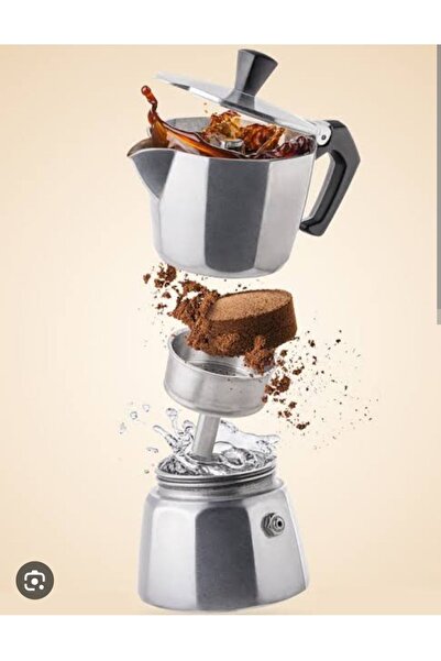 amaç yaşam ve ambalaj Mokapot Expresso Ve Filitre Kahve Demleme 3 Cups