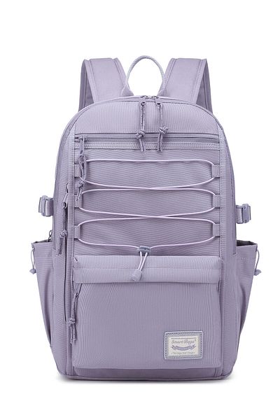 Getcho Hasharya Magenta Women's Backpack Large Volume Waterproof Multi-Compartment School Bag with Laptop Compartment