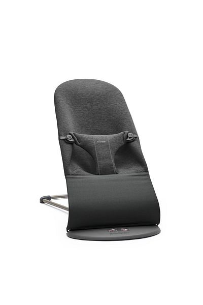 BabyBjörn Balance Bliss Baby Carrier - Cotton 3D Jersey, Black Gray