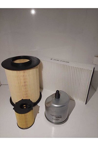 Genel Markalar Ford Focus 2.5 1.6 Tdci  Uyumlu Dizel Filtre Bakım Seti 08-11 ...